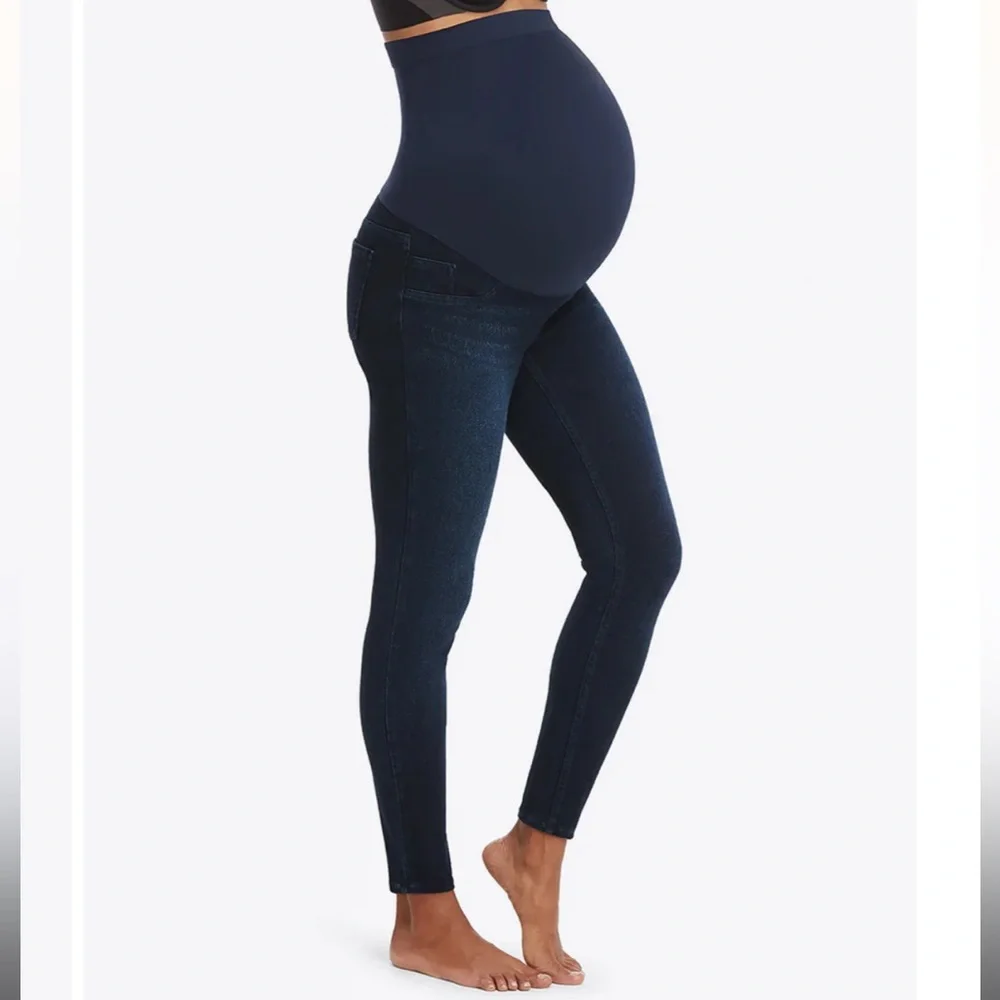 SPANX Maternity Mama Ankle Jean-ish® Leggings size M